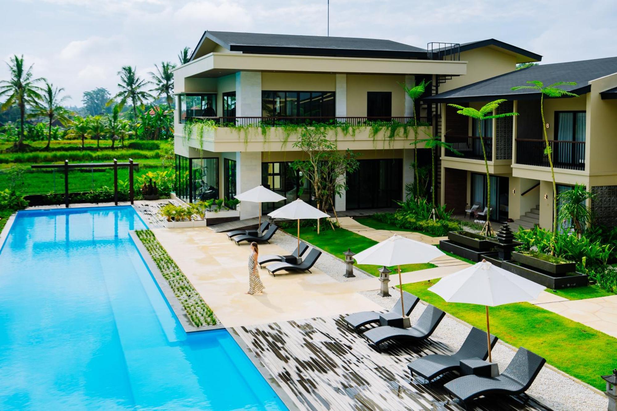 Big Dragon Villas Ubud Exterior photo